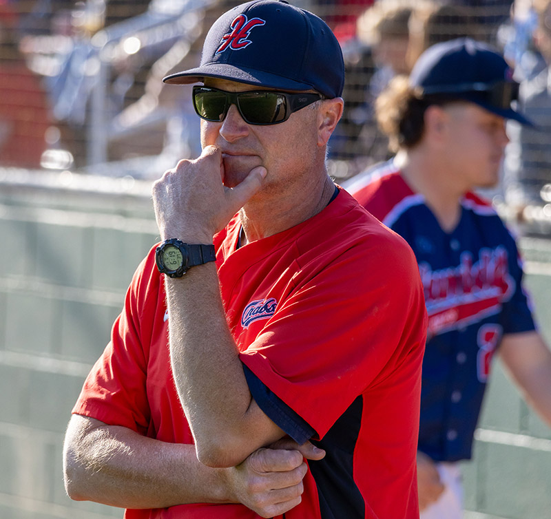 Robin Guiver ponders his next move.