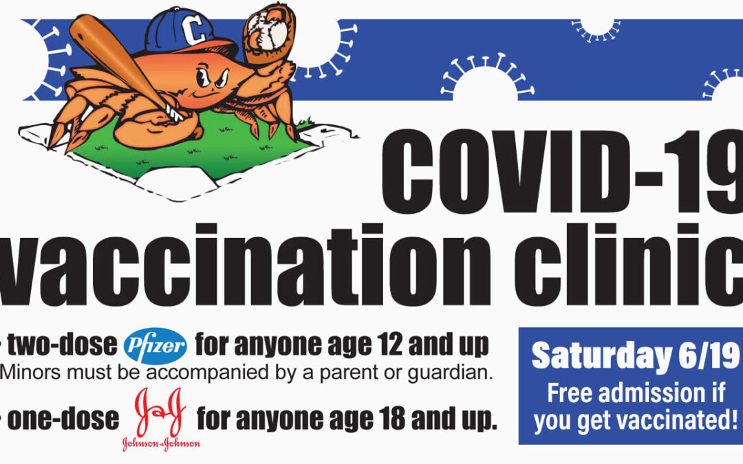 Vaccination Clinic at the Ball Park Saturday